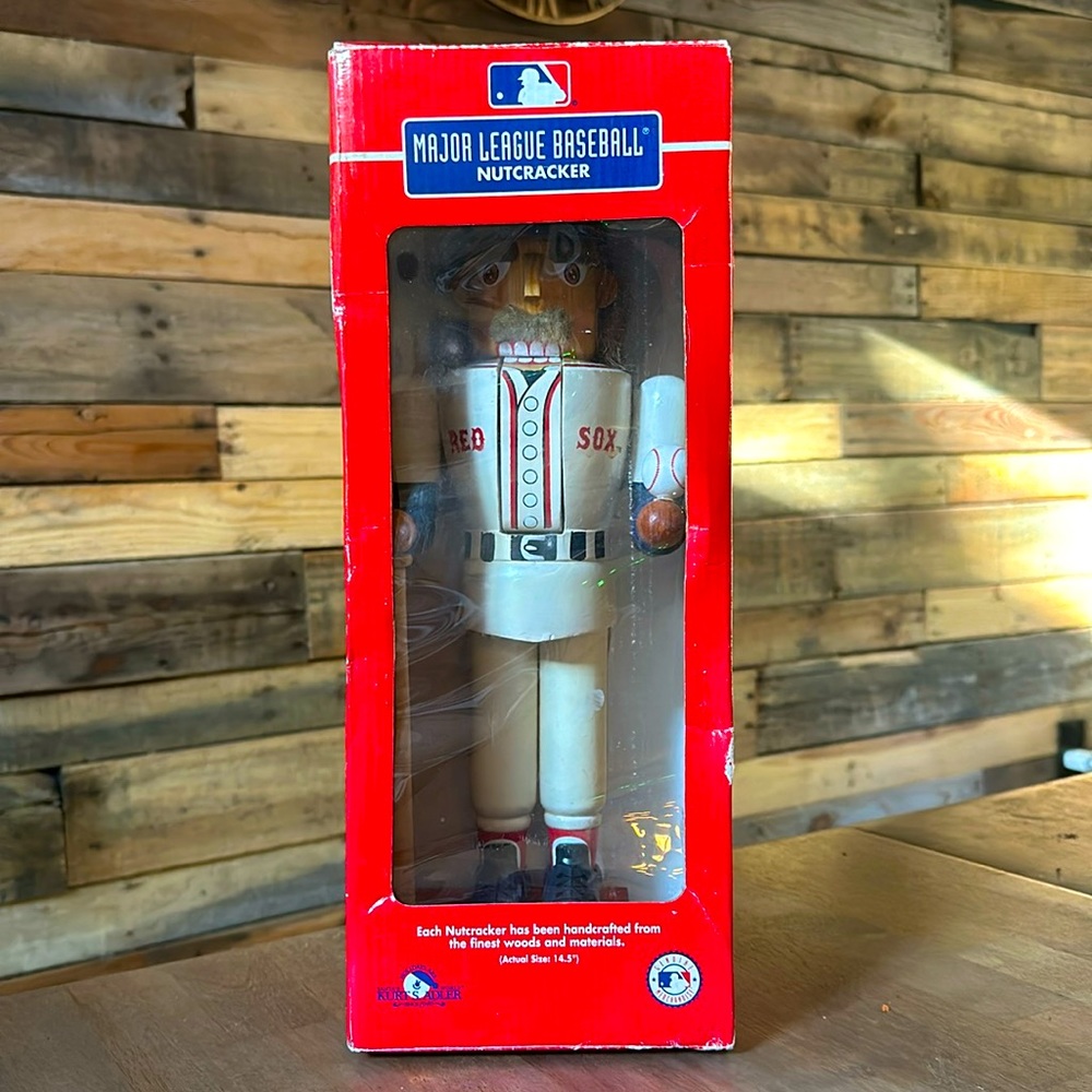 MLB Red Sox nutcracker Kurt Adler 14.5”